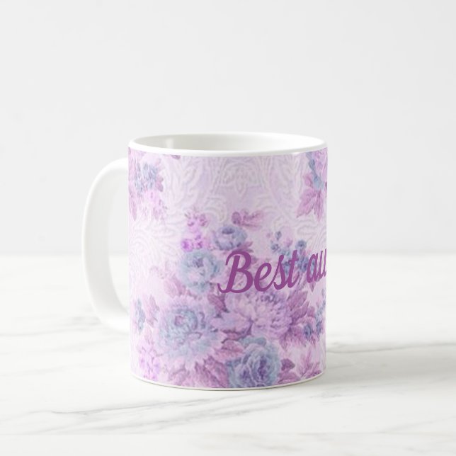 Caneca De Café Melhor tia (Frente Esquerda)