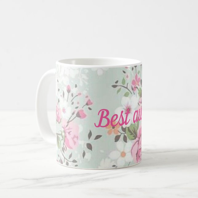 Caneca De Café Melhor tia (Frente Esquerda)