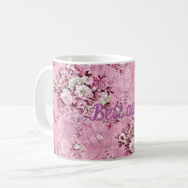 Caneca De Café Melhor tia (Frente Esquerda)