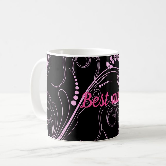 Caneca De Café Melhor tia (Frente Esquerda)