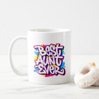 Caneca De Café Melhor Tia de Todas (Estilo 2)