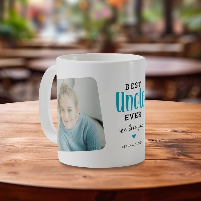 Caneca De Café Melhor TIO de Todos 2 Foto Presente Fofo  (Criador carregado)