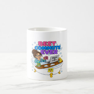 Caneca De Café Melhor Trajeto de Todos os Tempos Design Divertido