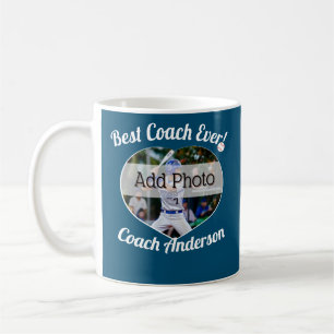 Caneca De Café Melhor treinador de baseball de todos os tempos! N