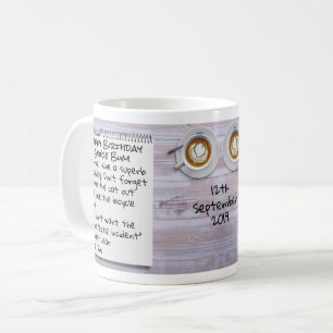 Caneca De Café Melhor Vender Nota Engraçada Escreva-O Você Mesmo 