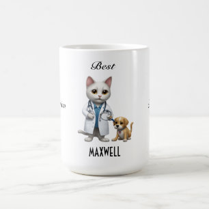 Caneca De Café Melhor Veterinário Ever Mug