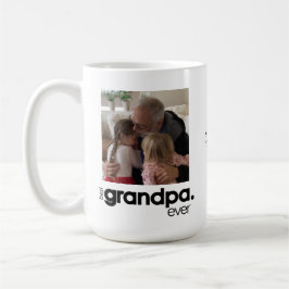 Caneca De Café Melhor Vovô De Mug Fotográfico Já Grande