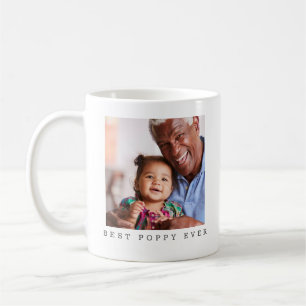 Caneca De Café Melhor Vovô de Todos os Tempos Duas Fotos Personal