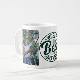 Caneca De Café Melhor Vovô Foto Mug