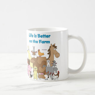 Caneca De Café Melhore na fazenda