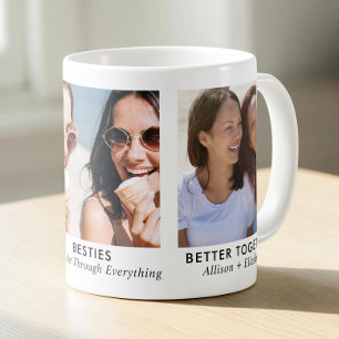 Caneca De Café Melhores Amigas 3 Fotos