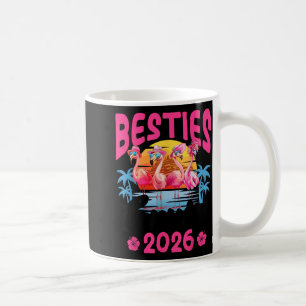 Caneca De Café Melhores Amigas Cruzeiro 2026 Flamingo Verão Melho