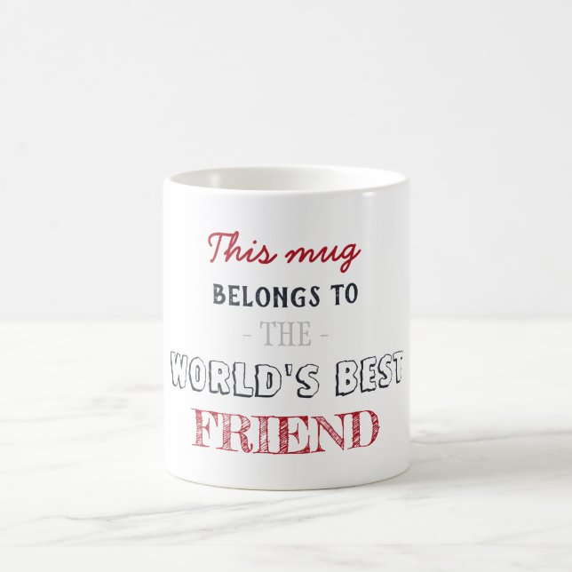 Caneca De Café Melhores Amigos (Centro)