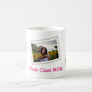 Caneca De Café Melhores fotos personalizadas MOM de primeira clas