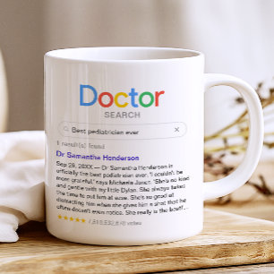 Caneca De Café Melhores Resultados de Busca de Médicos (Sem Foto)