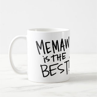 Caneca De Café Memaw é o melhor (Alfie e Pippa)