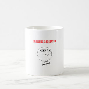 Caneca De Café Membro Aceito do Desafio