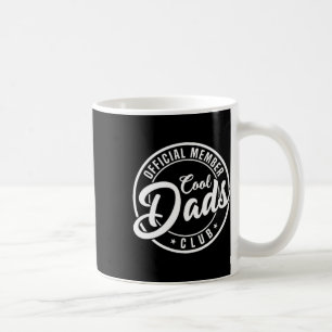 Caneca De Café Membro Clube dos Pais Legais 2 Lados Engraçado Dia
