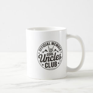 Caneca De Café Membro Clube Tios Legais Tio Divertido Dia dos Pai