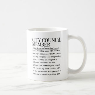Caneca De Café Membro da câmara municipal