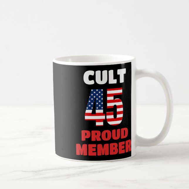 Caneca De Café Membro Orgulhoso do Cult 45 (Direita)