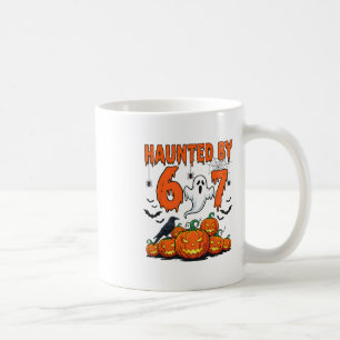 Caneca De Café Meme Assombrado 67 Seis Sete 6-7 Piada Engraçada d