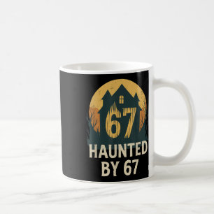 Caneca De Café Meme Casa Assombrada Assustadora 67 Humor Matemáti