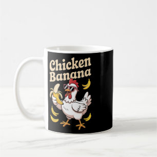 Caneca De Café Meme da Galinha Nana Tendência Engraçado Galinha N