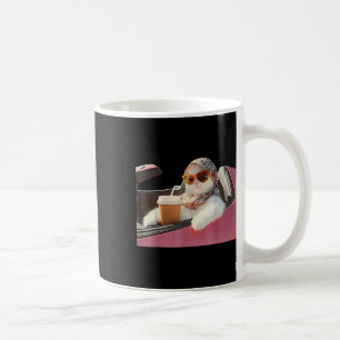 Caneca De Café Meme de Gato Dirigindo Me Consome Raiva Humor Bobo