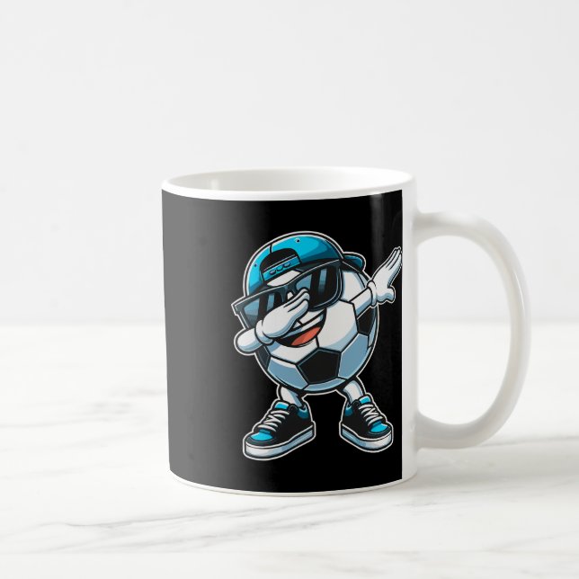 Caneca De Café Meme Divertido 67 Seis Sete Monstro Assustador Mão (Direita)