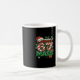 Caneca De Café Meme Divertido Feliz 67 M Cana de Açúcar Natal Núm