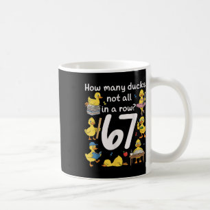 Caneca De Café Meme do Professor Seis Sete 67 Professor Divertido