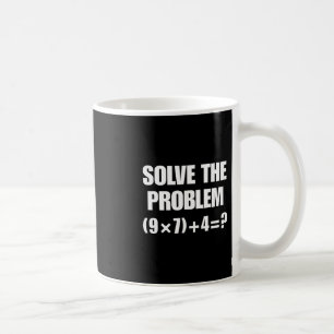 Caneca De Café Meme engraçado 67 Pemdas professor de matemática e