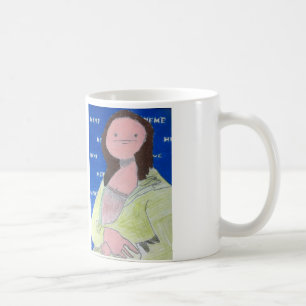 Caneca De Café Meme Lisa