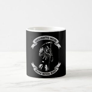 Caneca De Café MEMENTO MORI Ama O Seu Ceifador Do Destino