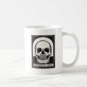 Caneca De Café Memento Mori Skull Art
