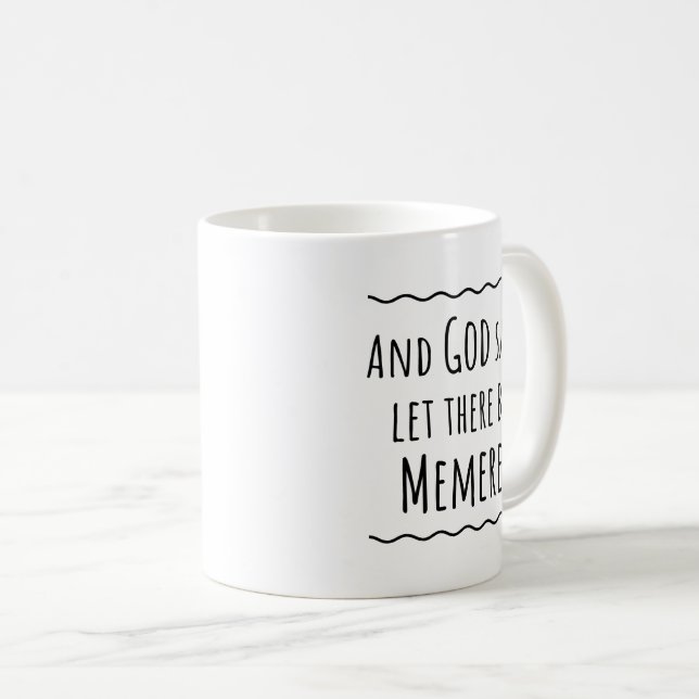 Caneca De Café Memere French Canadian Avô Gift Coffee Mug (Frente Esquerda)