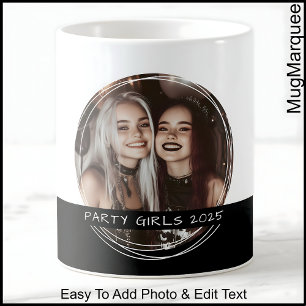 Caneca De Café Memória C00 Preto e Branco com Foto e Mensagem Per