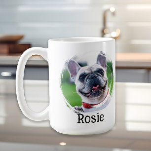 Caneca De Café Memória de Foto de Animal de Estimação Cachorro Ga