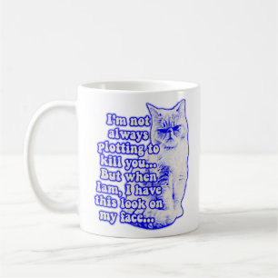 Caneca De Café Memória de gato engraçada para donos de gatos e am