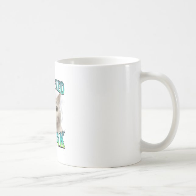 Caneca De Café Memória de Gato Engraçado Certificada Memória de G (Direita)