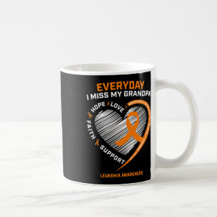 Caneca De Café Memória Do Meu Avô Lembram-Se De Awarenes Leucêmic