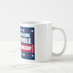 Caneca De Café Memória Falsa De Notícias A Censura Em Massa