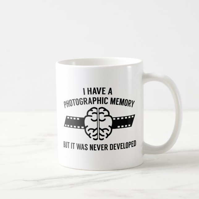 Caneca De Café Memória fotográfica (Direita)