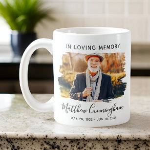 Caneca De Café Memória personalizada de amor Memória Memorial