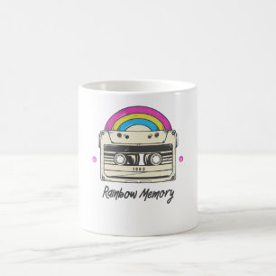 Caneca De Café Memória Rainbow