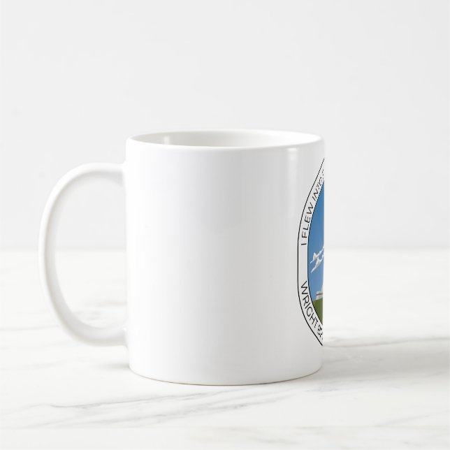 Caneca De Café Memorial dos Irmãos Wright (Esquerda)