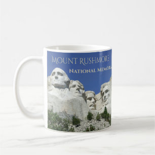 Caneca De Café Memorial Nacional do Monte Rushmore, Duas Estações