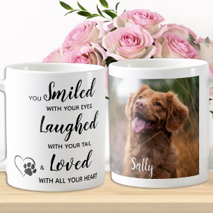 Caneca De Café Memorial Personalizado do Cão Pet Keepsasasasaame
