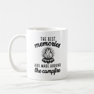 Caneca De Café Memórias Campfire